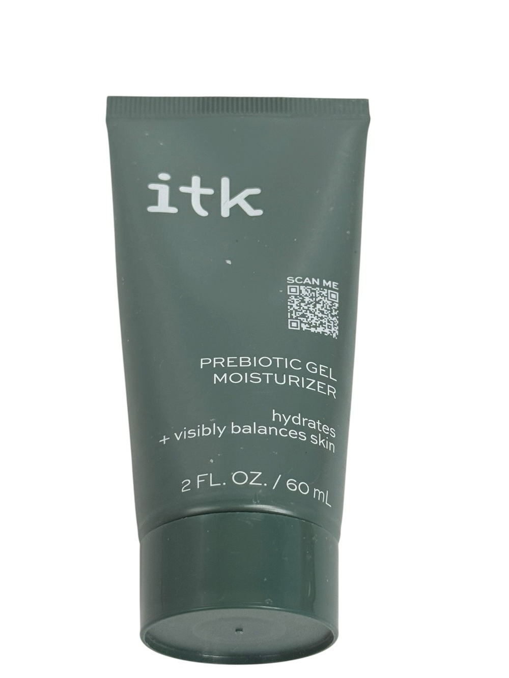 Itk jeans Prebiotic Gel Moisturizer hydrates  2 oz